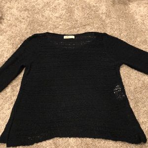 Navy Hollister sweater